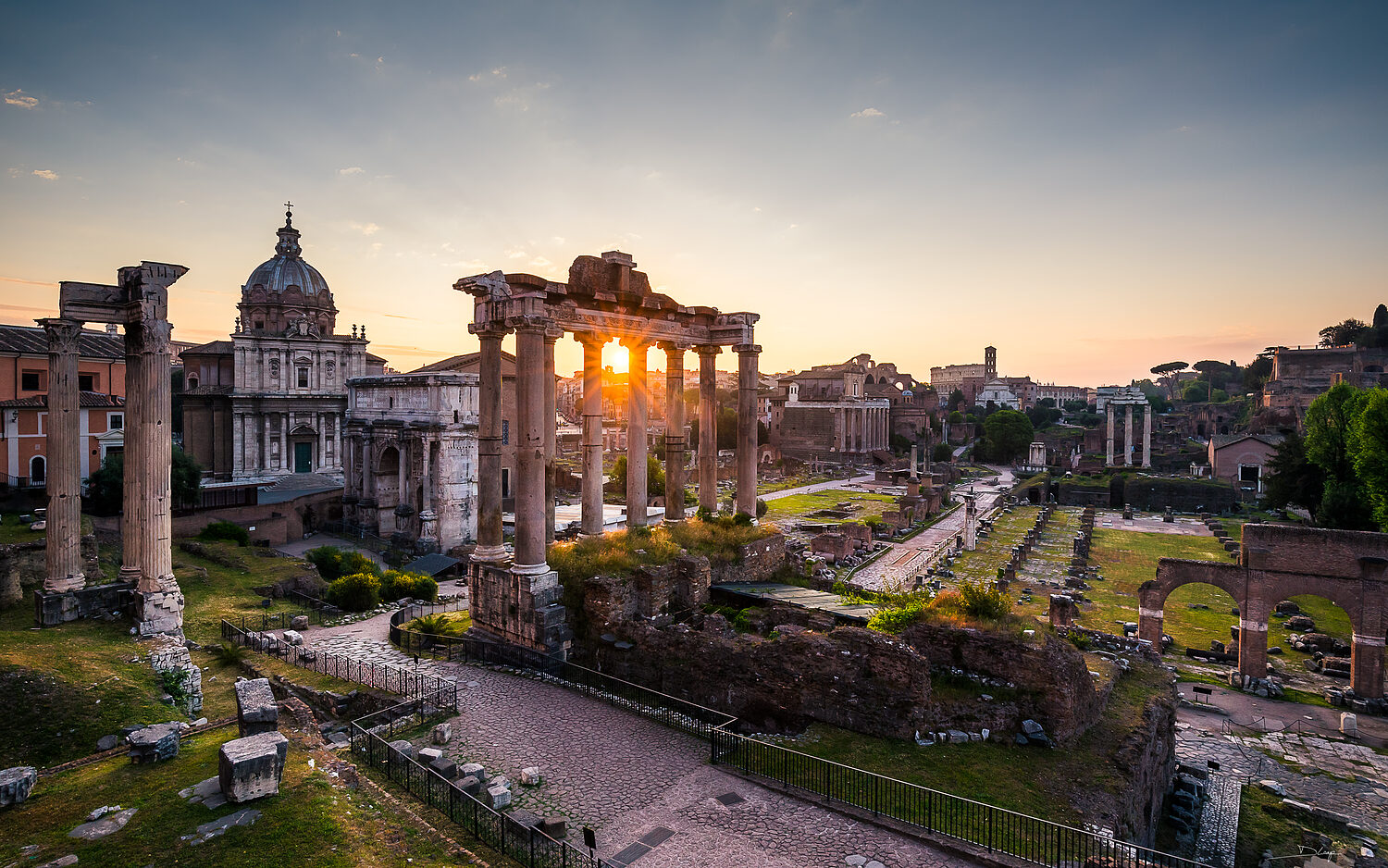 First Light 01 — Forum Romanum, Rome