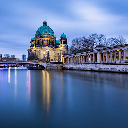 Berliner Dom at Blue Hour, Berlin, Germany