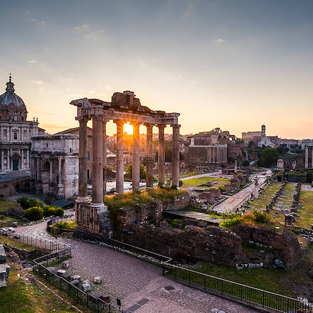 First Light 01 — Forum Romanum, Rome