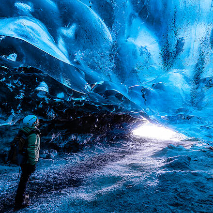 Ice Cave, Vatnajökull, Iceland