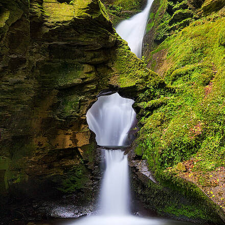St Nectan's Glen, Cornwall, England