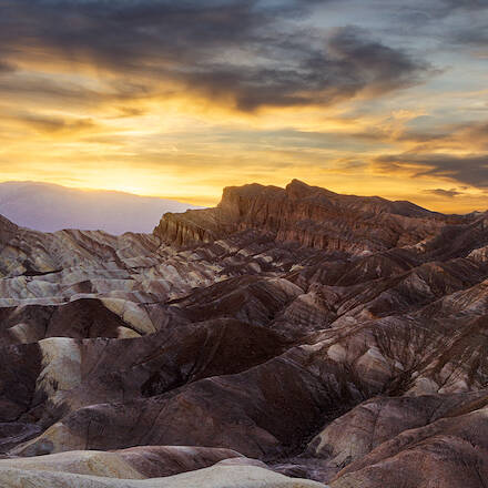 Zabriskie Point, Death Valley, USA